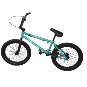 YOSHOKA BMX Freestyle Bike Single Speed 20 Inch Wheels Cro-mo Steel Frame Street Bicycle Stunt with v Brake