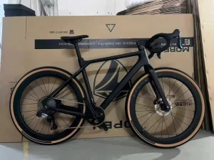ZH GRAVEL V3 24-Speed Carbon Fiber Disc Brake Wheel Wireless Shifting Internal Cable Routing for Off-Road Riding Road Bike Peac