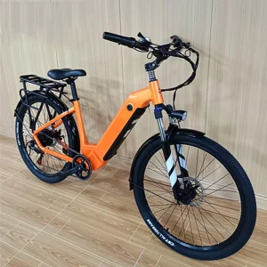 ZODIN 48V Big Power 26″ Electric Folding Bicycle Hidden Battery Fat Bike Lectrique