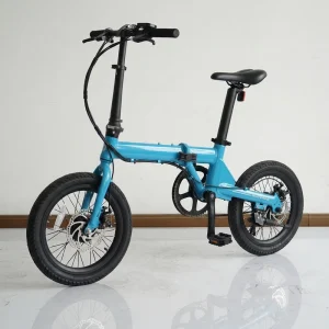 harley Long Range Folding Light Electric Bicycle 250w Foldable E Bike with Fender for Rain Day