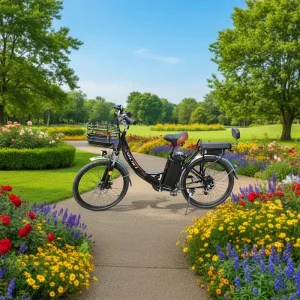 Hybrid Electric Mountain Bike, Adult Electric Mountain Bike
