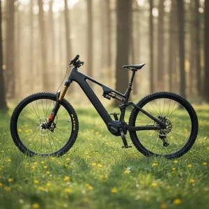 Carbon Fiber Electric Hybrid Bicycle with Carbon Fiber Frame and Professional Components for Adults