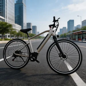 Made in China Electric Hybrid Bicycle, Fast-Charging Electric Fat-Tire Bicycle for Mountain, Vacation, Leisure, and Sport Riding