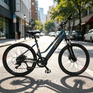 Manufacturer-Produced Unisex Long-Range Battery-Powered Disc-Brake Electric Hybrid Bicycle, Adult Electric Mountain Bike for Valley Riding and Travel