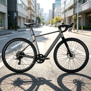 Customizable Electric Hybrid Bicycle with All-Terrain Tires for All-Weather Urban Riding