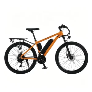Aluminum Alloy Adult Electric Bicycle with Disc Brakes, Electric Hybrid Bicycle for City and Mountain Travel