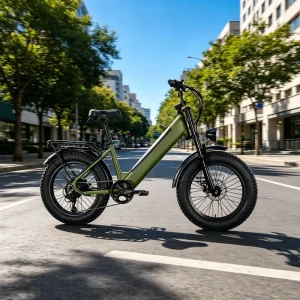 Classic Electric Bicycle with Rear Hub Motor, Electric Hybrid Bike for Various Terrains